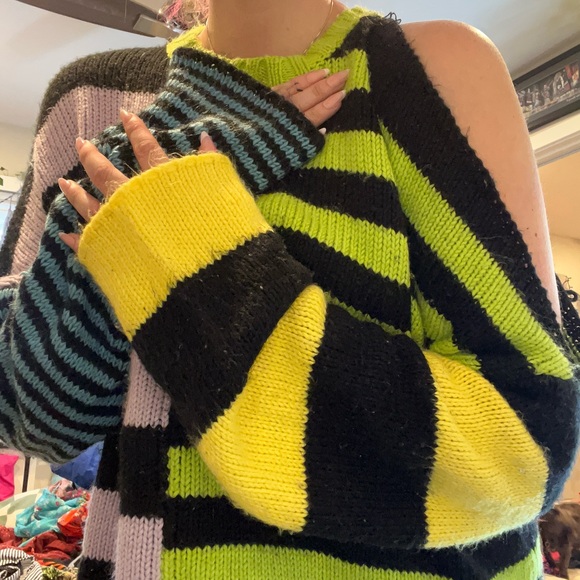 Striped Multicolor Sweater - Picture 5 of 5
